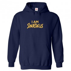 I am Spartacus Classic Unisex Kids and Adults Pullover Hoodie for Historical Movie Fans